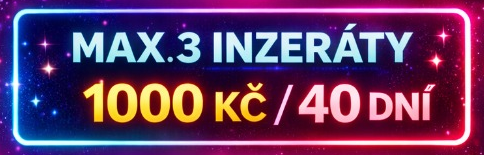 MAX. 3 INZERÁTY